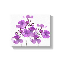 Schöne violette Blumen Moderne, feine Blumenkunst