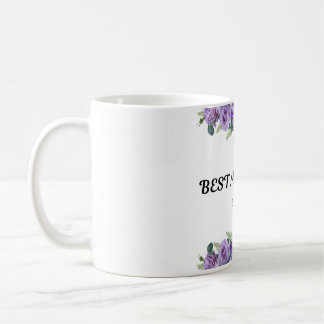 Schöne violette Tasse für die Mama