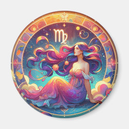 Schöne Virgo Frau | Horoskop Magnet