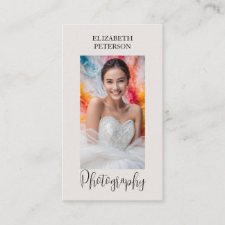 Schöne Visitenkarte für Fotografen