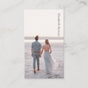 Schöne Visitenkarte für Hochzeitsfotografen