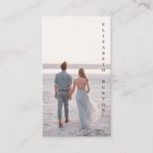 Schöne Visitenkarte für Hochzeitsfotografen