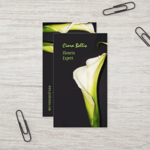 Schöne Visitenkarten für Calla lis Visitenkarte
