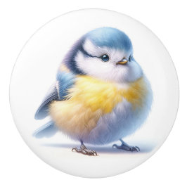 Schöne Vögel Keramikknauf