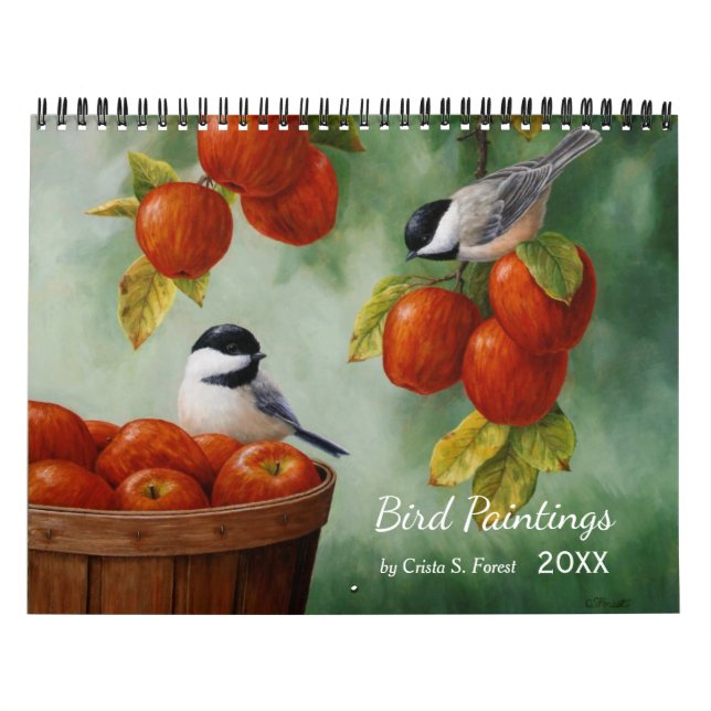 Schöne Vogelbilder Kalender (Titelbild)
