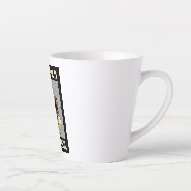 Schöne Vogelkombination Milchtasse (Rechts)