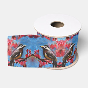 Schöne Vogelkunst Ripsband