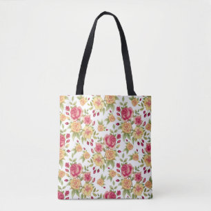 Schöne, von Blumen entworfene Tasche