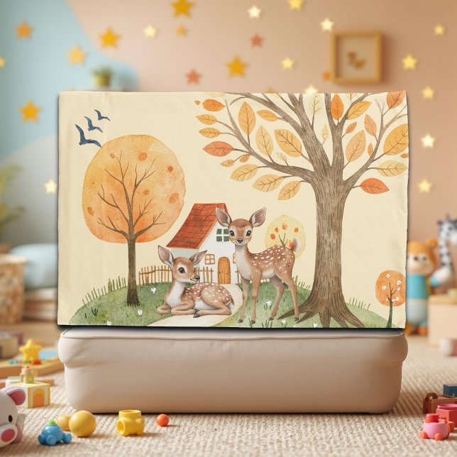 Schöne Waldlandschaft Zuhause Kissenbezug (Von Creator hochgeladen)