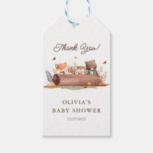 Schöne Waldtiere Geschenkanhänger