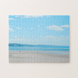 Schöne Wales Sea Beach Landschaft Aberdovey Puzzle