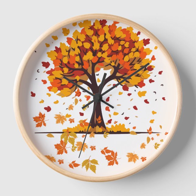 Schöne Wall-Uhr Uhr (Vorderseite)