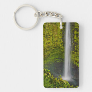 Schöne Wasserfälle und Kaskaden Schlüsselanhänger
