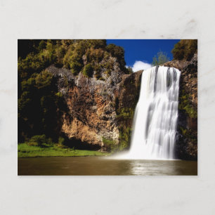 Schöne Wasserfallpostkarte Postkarte