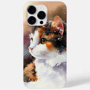 SCHÖNE WASSERFARBE KALICO CAT Case-Mate iPhone 14 PRO MAX HÜLLE