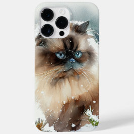 SCHÖNE WASSERFARBE LANGE HAARE HIMALAYAN CAT Case-Mate iPhone 14 PRO MAX HÜLLE