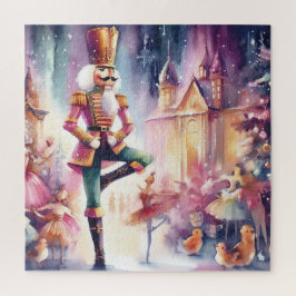 Schöne Wasserfarbe Nutcracker Puzzle