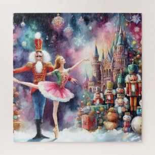 Schöne Wasserfarbe Nutcracker Puzzle