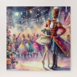 Schöne Wasserfarbe Nutcracker Puzzle