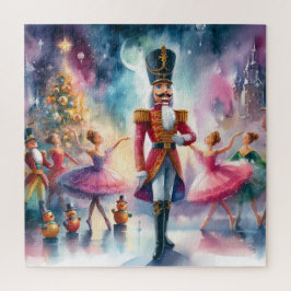 Schöne Wasserfarbe Nutcracker Puzzle