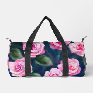 Schöne Wasserfarbe Populäre Rosensammlung Duffle Bag