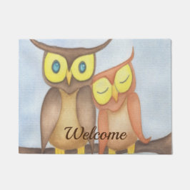 Schöne Wasserfarbenfreunde Fußmatte