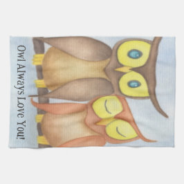 Schöne Wasserfarbenfreunde Geschirrtuch