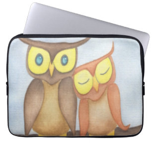 Schöne Wasserfarbenfreunde Laptopschutzhülle