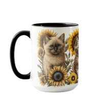 SCHÖNE WASSERFARBENKÜCHE MIT SONNENBLUMEN