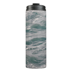 schöne Wasseroberfläche abstrakt, Luft, Wasser, ba Thermosbecher