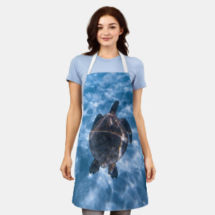 Schöne Wasserschildkröte Bestes Geschenk für das Schürze