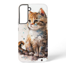 Schöne "Watercolor Cat