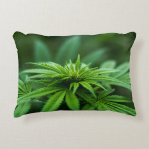 Schöne Weed Dekokissen