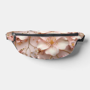 Schöne weich rosa Pastell floral Bauchtasche