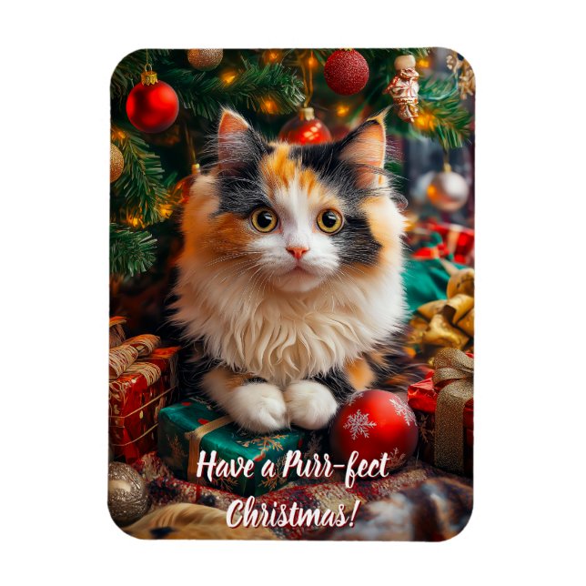 Schöne Weihnachten! Magnet (Vertikal)