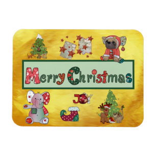 Schöne Weihnachten Magnet