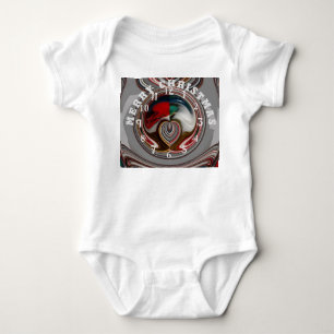 Schöne Weihnachten mit Liebe Baby Bodysuit Strampler
