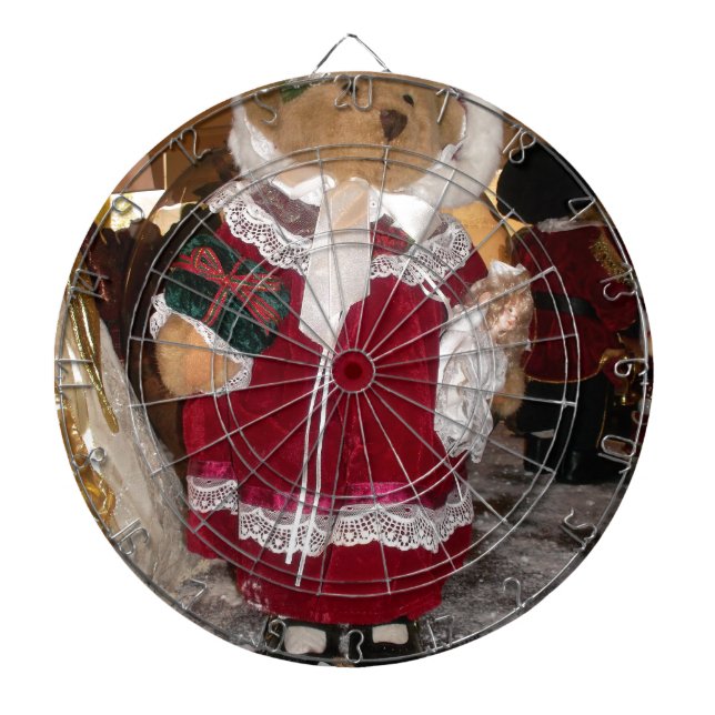 Schöne Weihnachten mit Liebe HABEN einen schönen T Dartscheibe (vorne)