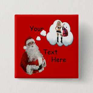 Schöne Weihnachten - schmutziger Weihnachtsknopf Button