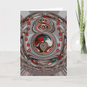 Schöne Weihnachts-Urlaub Saison Farben Feiertagskarte