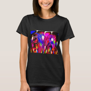 Schöne Weihnachtsbeleuchtung festlich T-Shirt