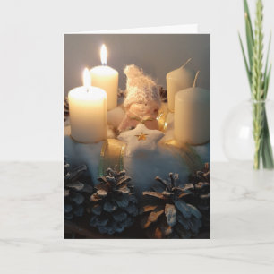 Schöne Weihnachtsdesign-Leerkarte Karte