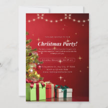 Schöne Weihnachtseinladung