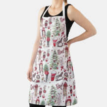 Schöne Weihnachtselemente in Roter Farbe