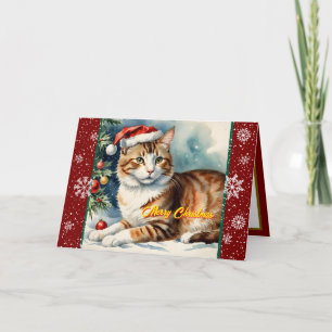 Schöne Weihnachtsfeiertage Moderne Sammlung Karte