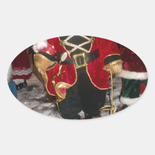 Schöne Weihnachtsgeschenke Karten Bild.JPG Ovaler Aufkleber