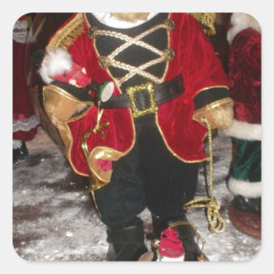 Schöne Weihnachtsgeschenke Karten Bild.JPG Quadratischer Aufkleber