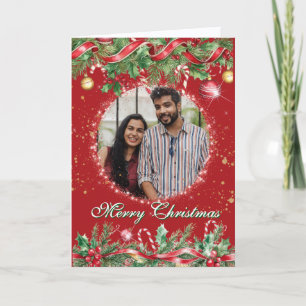 Schöne Weihnachtsgirlande Foto Weihnachten