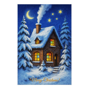Schöne Weihnachtsgrüße Poster