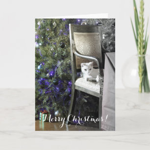 Schöne Weihnachtskarte! Feiertagskarte